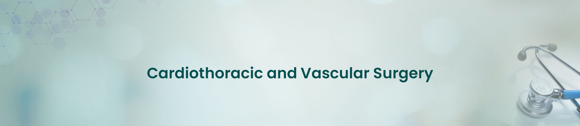 Cardiothoracic and Vascular Surgery