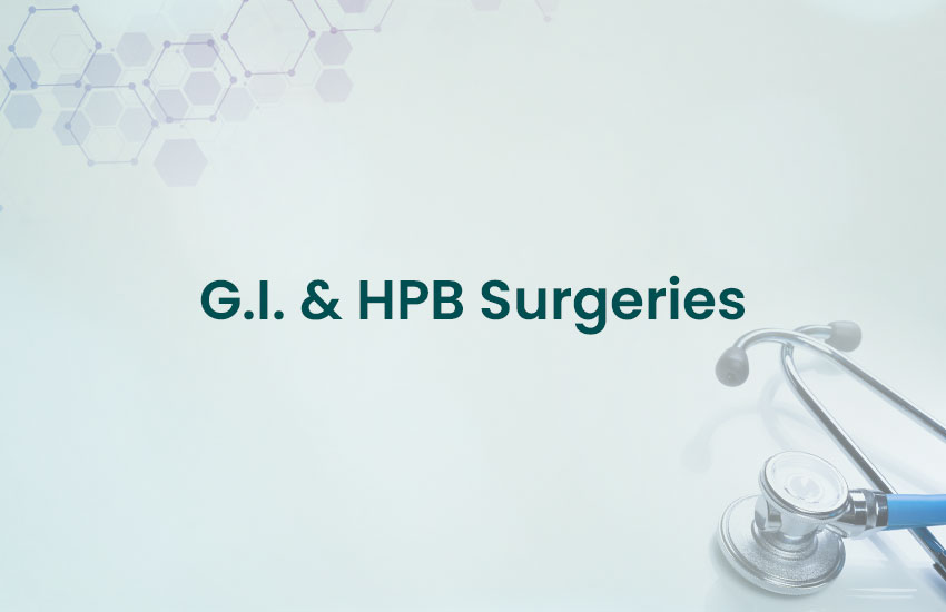 G.I. & HPB Surgeries